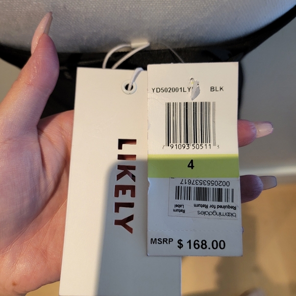 ❤️LIKELY HALTER BODYCON DRESS (BLACK) - Picture 5 of 5